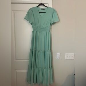 Green Maxi Dress
